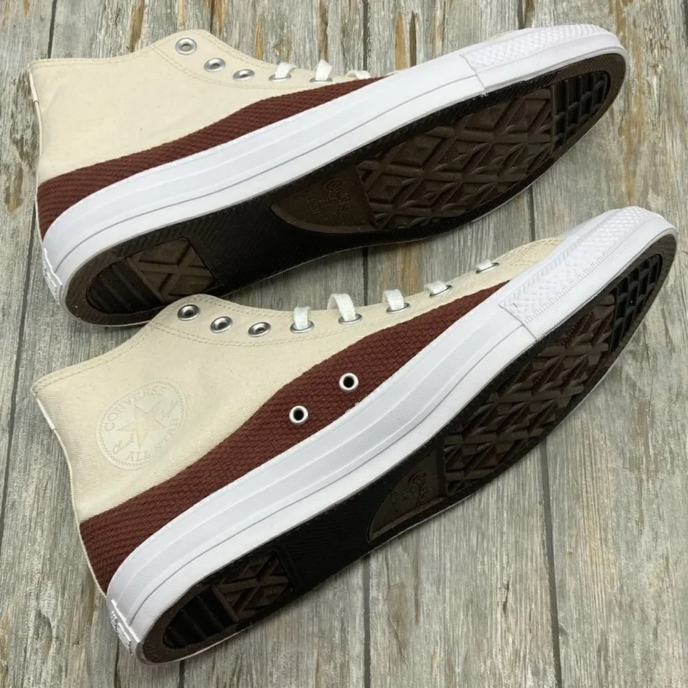 Converse Chuck Taylor All Star Craft Mix Retro Hightop Sneaker Shoes Size 10.5